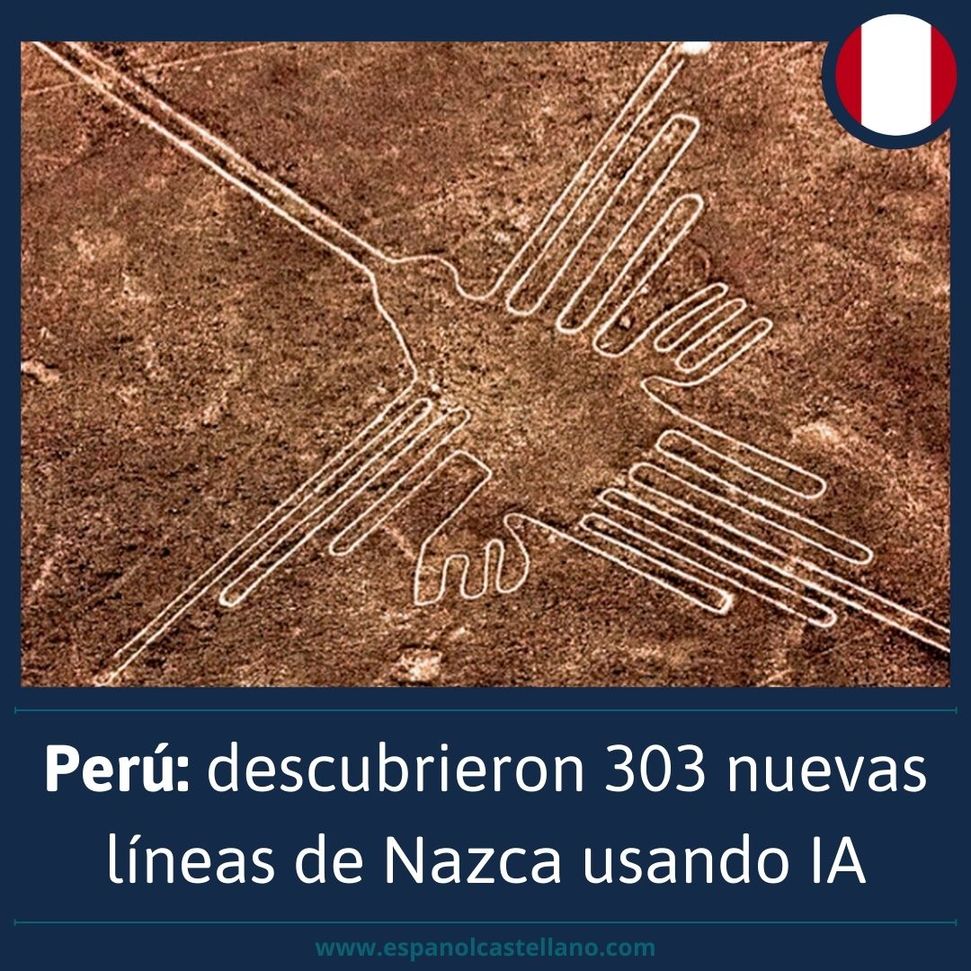 Perú: descubrieron 303 nuevas líneas de Nazca usando IA