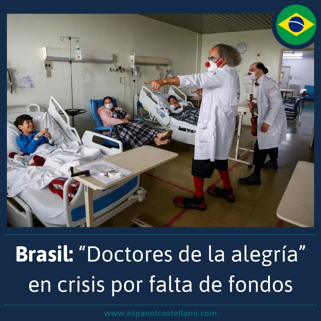 Brasil: “Doctores de la alegría” en crisis por falta de fondos