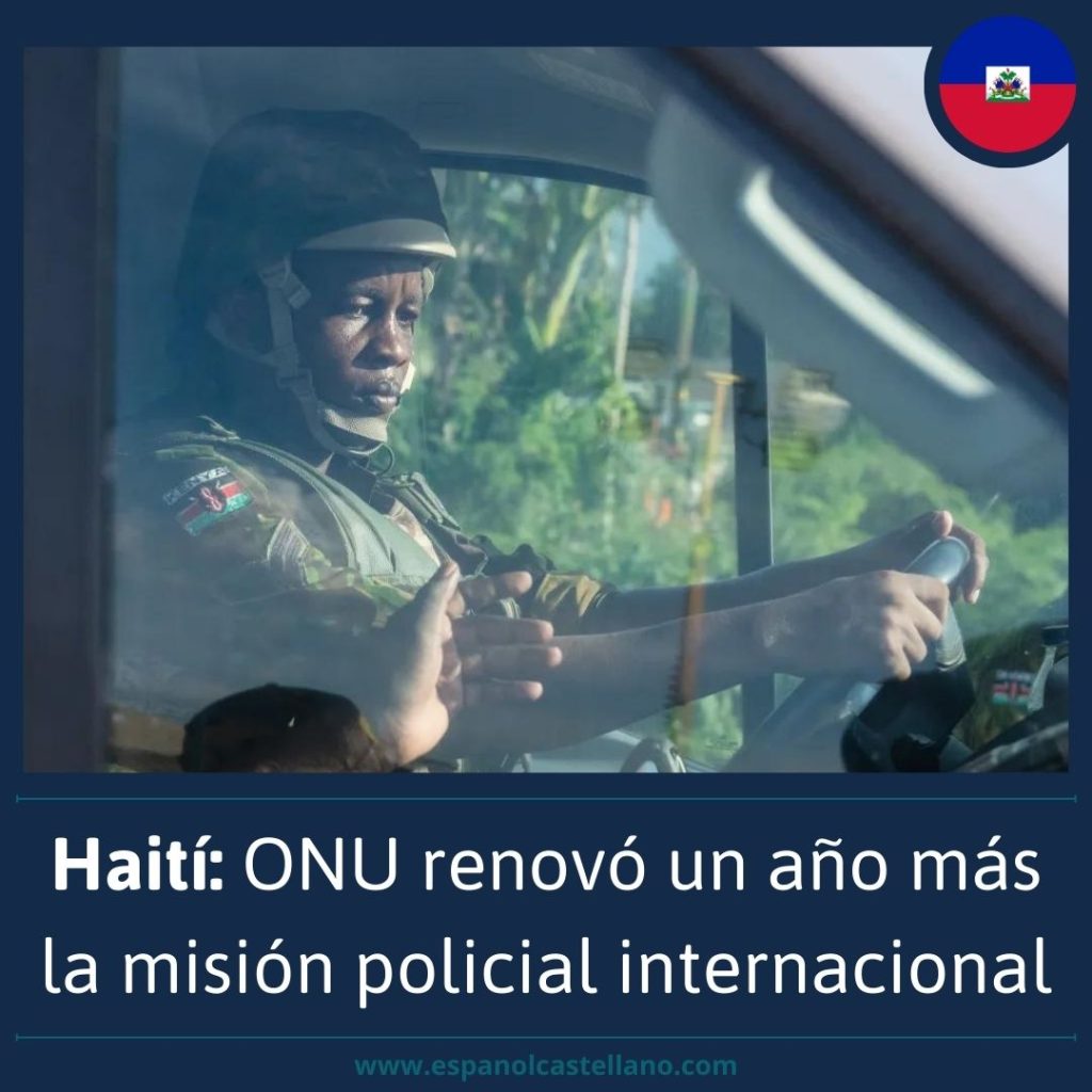 2024Sep30 - Haití misión policial - esp