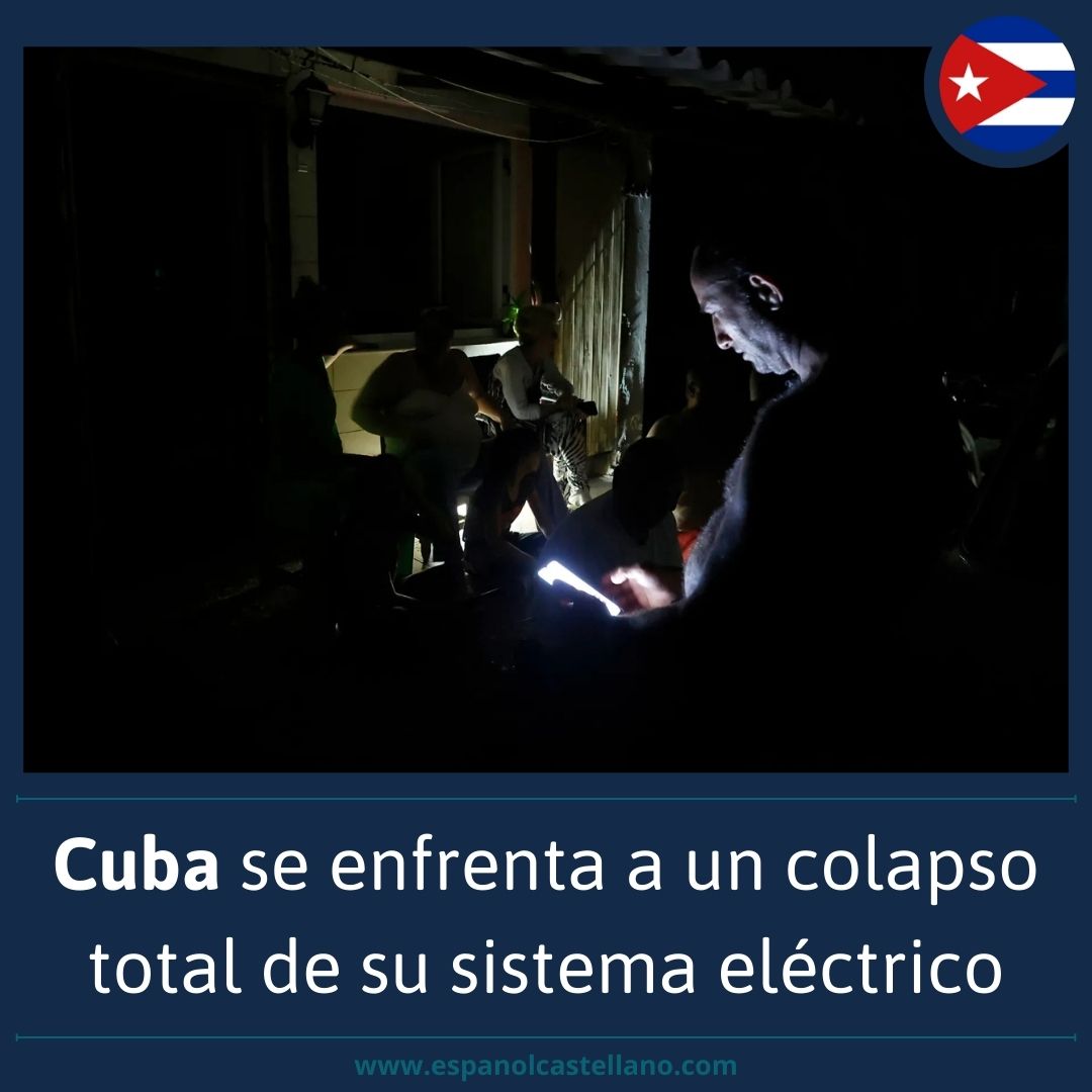 Cuba se enfrenta a un colapso total de su sistema eléctrico